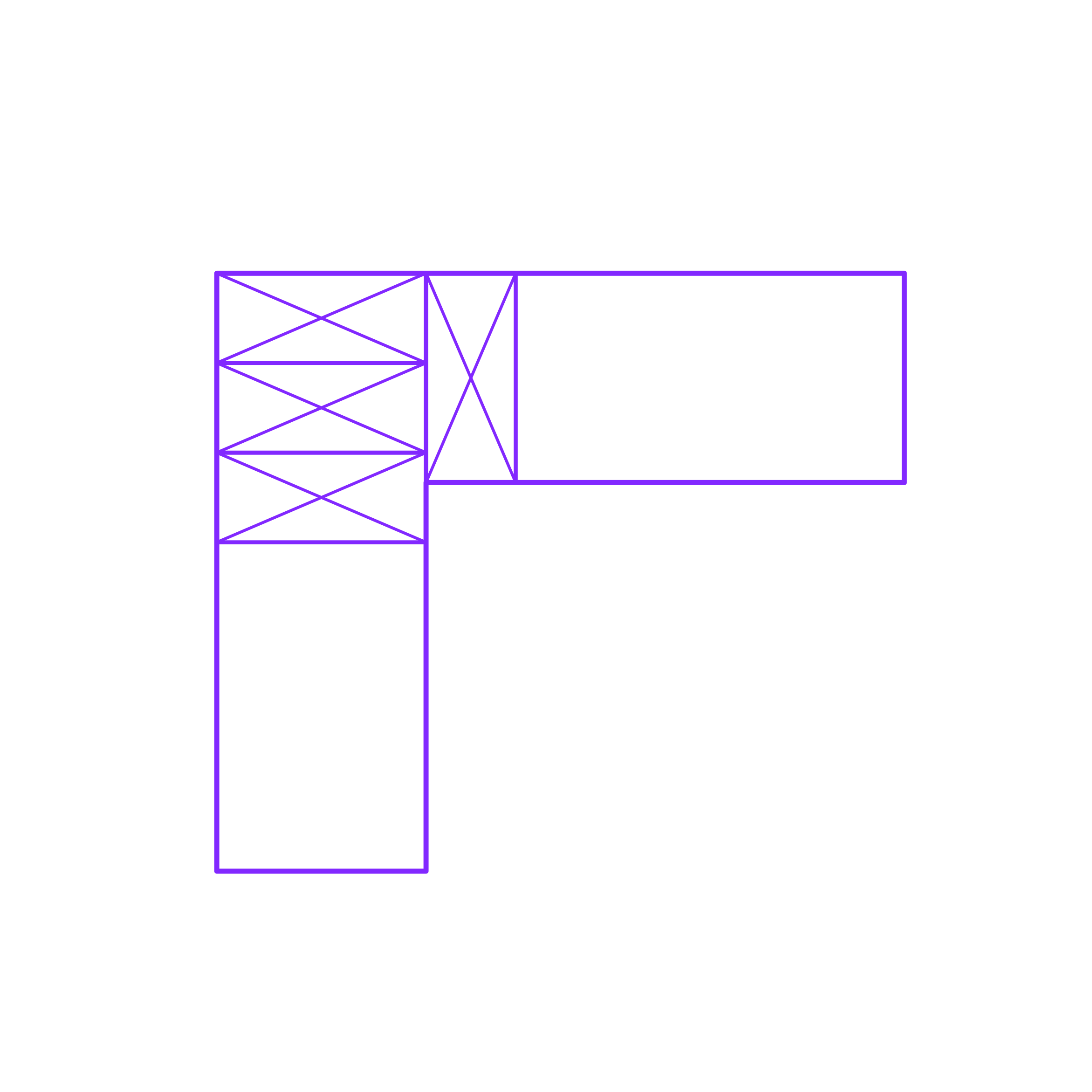 Buildings Wood Walls Corner Outside 4 Stud Editable Svg Line Art Free Vectors